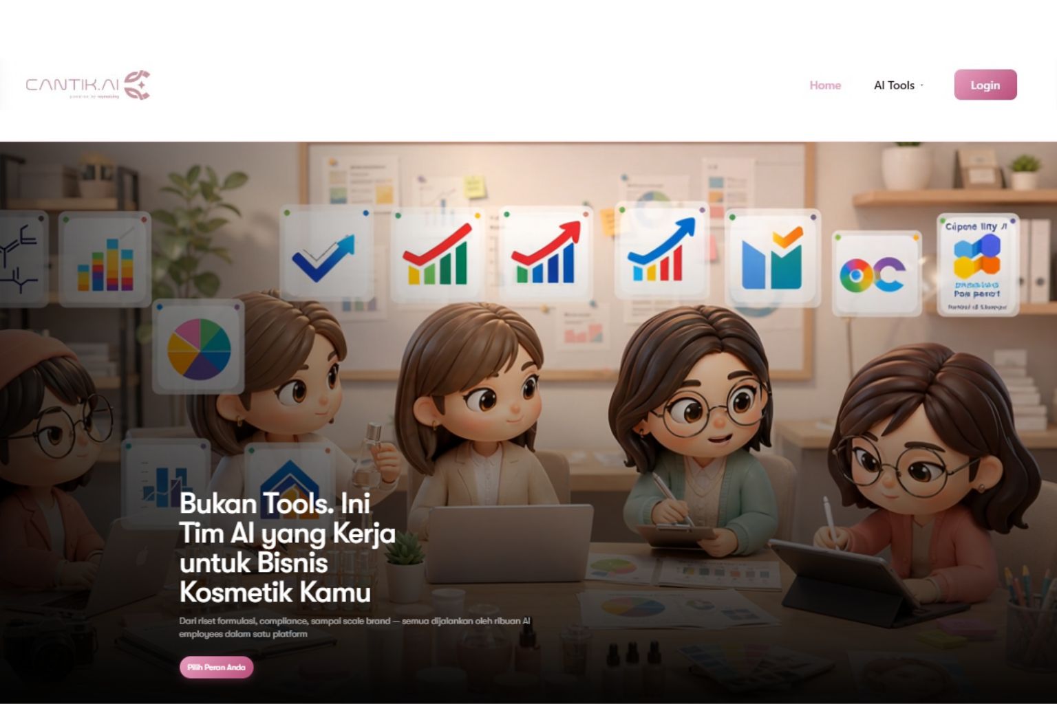 LABCOS Unpad Perkenalkan Cantik.AI, Platform AI untuk Riset hingga Pengelolaan Bisnis Kosmetik